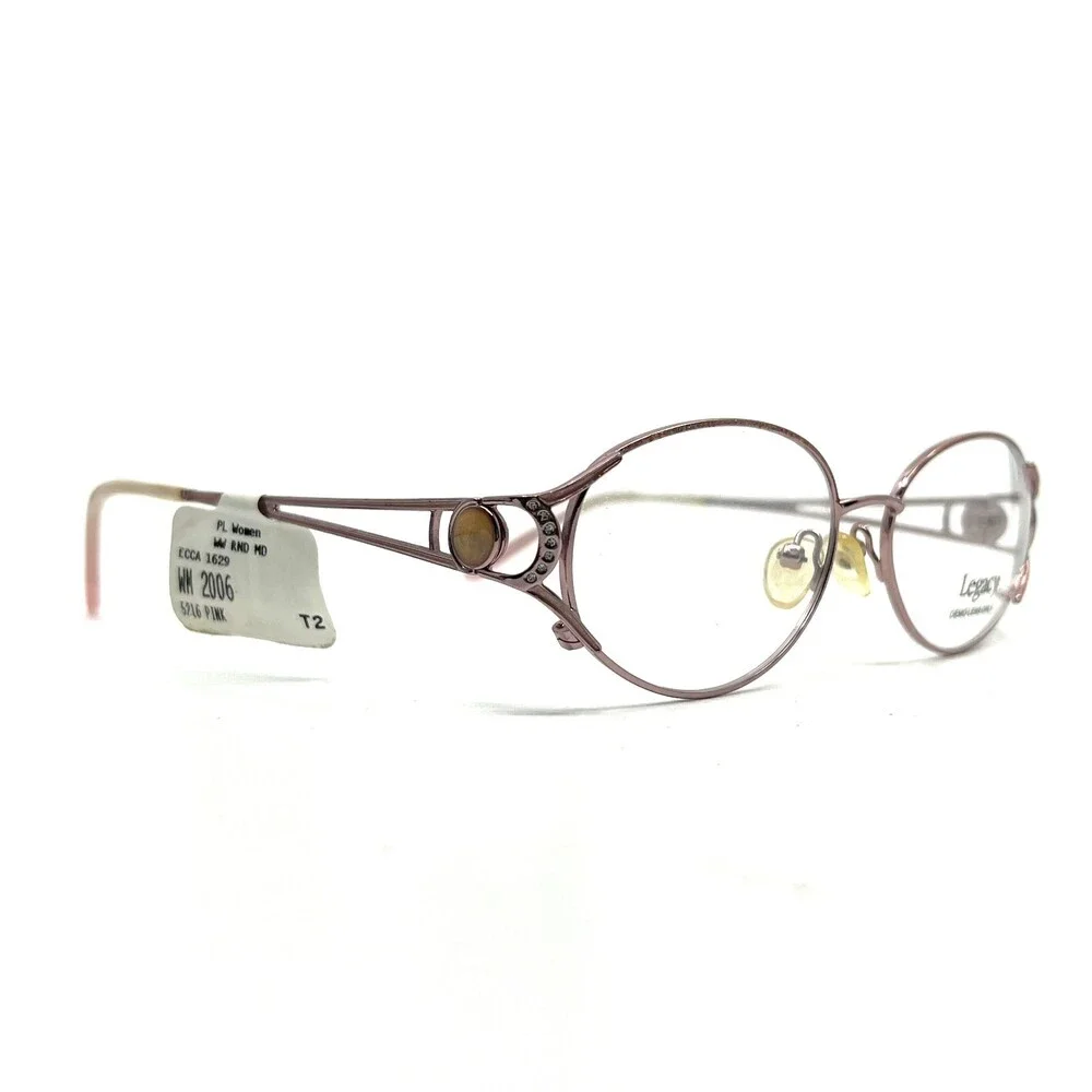 Legacy WM2006 PK Pink Womens Oval Full Rim Eyeglasses 52-16-135 a8